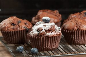 Blueberry Chocolate Muffins